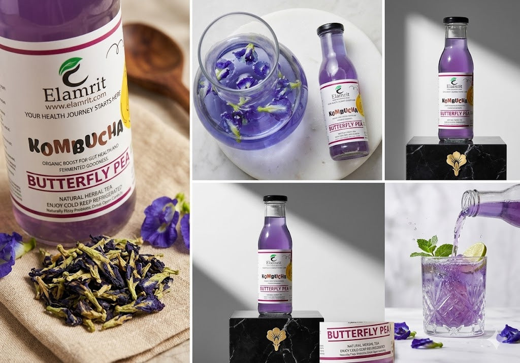 Butterfly Pea Kombucha