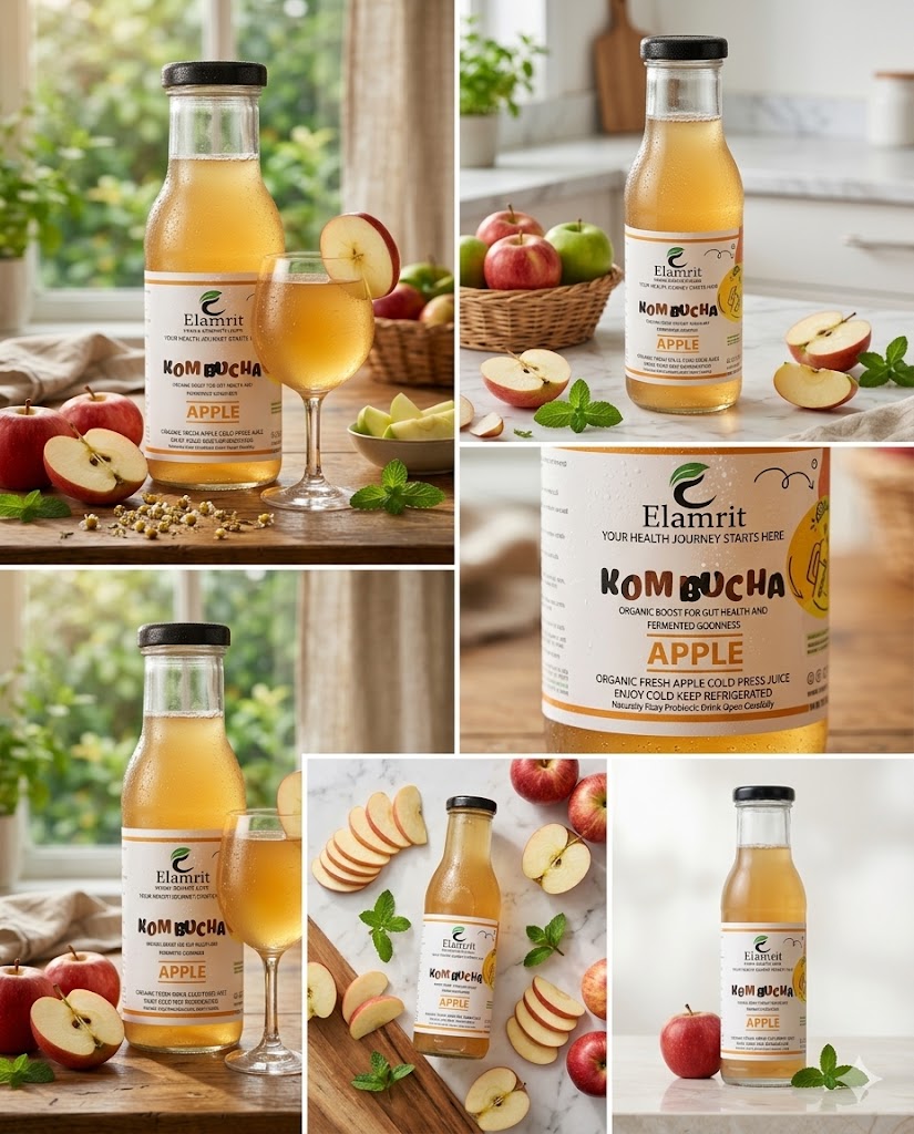 Apple Kombucha