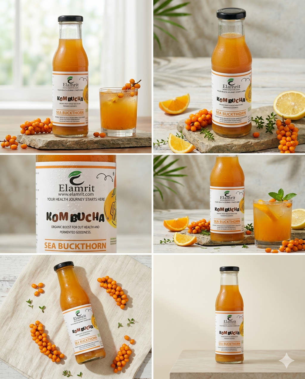 Sea Buckthorn Kombucha