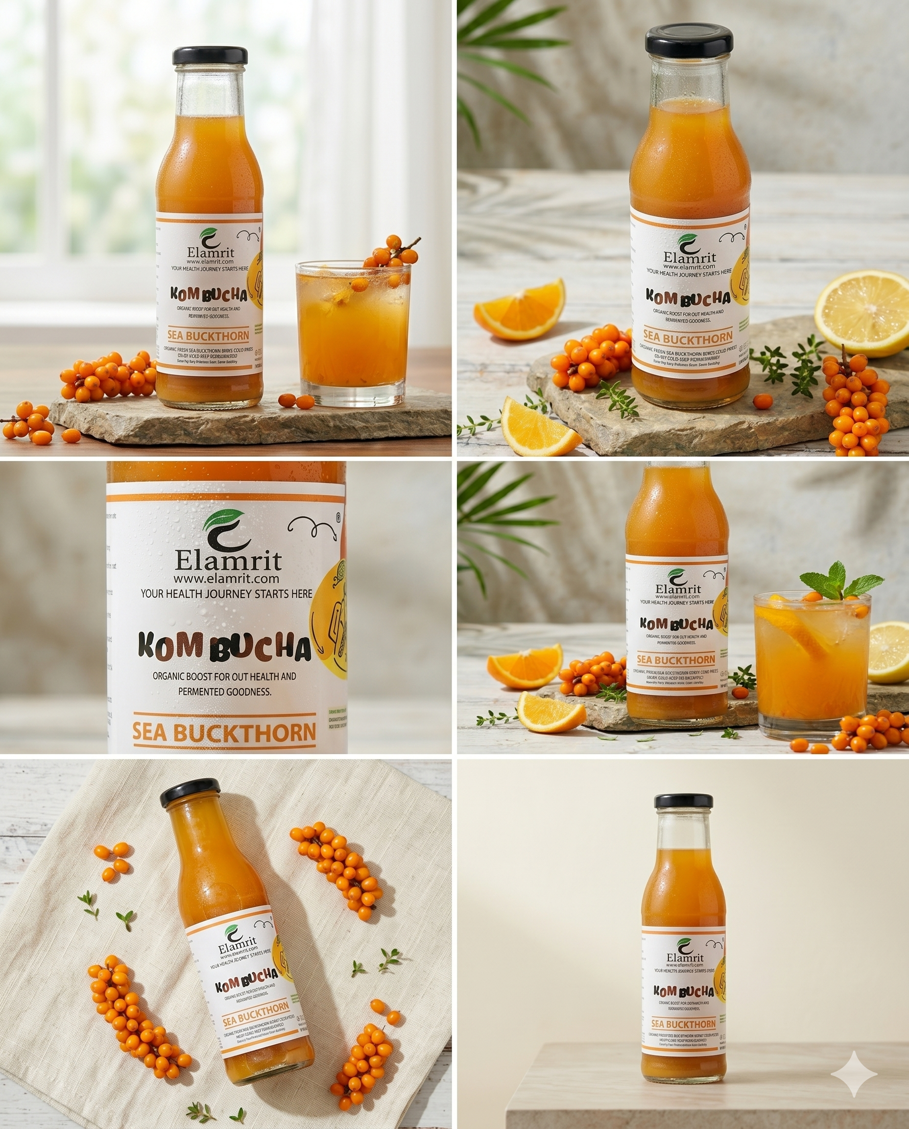 Sea Buckthorn Kombucha