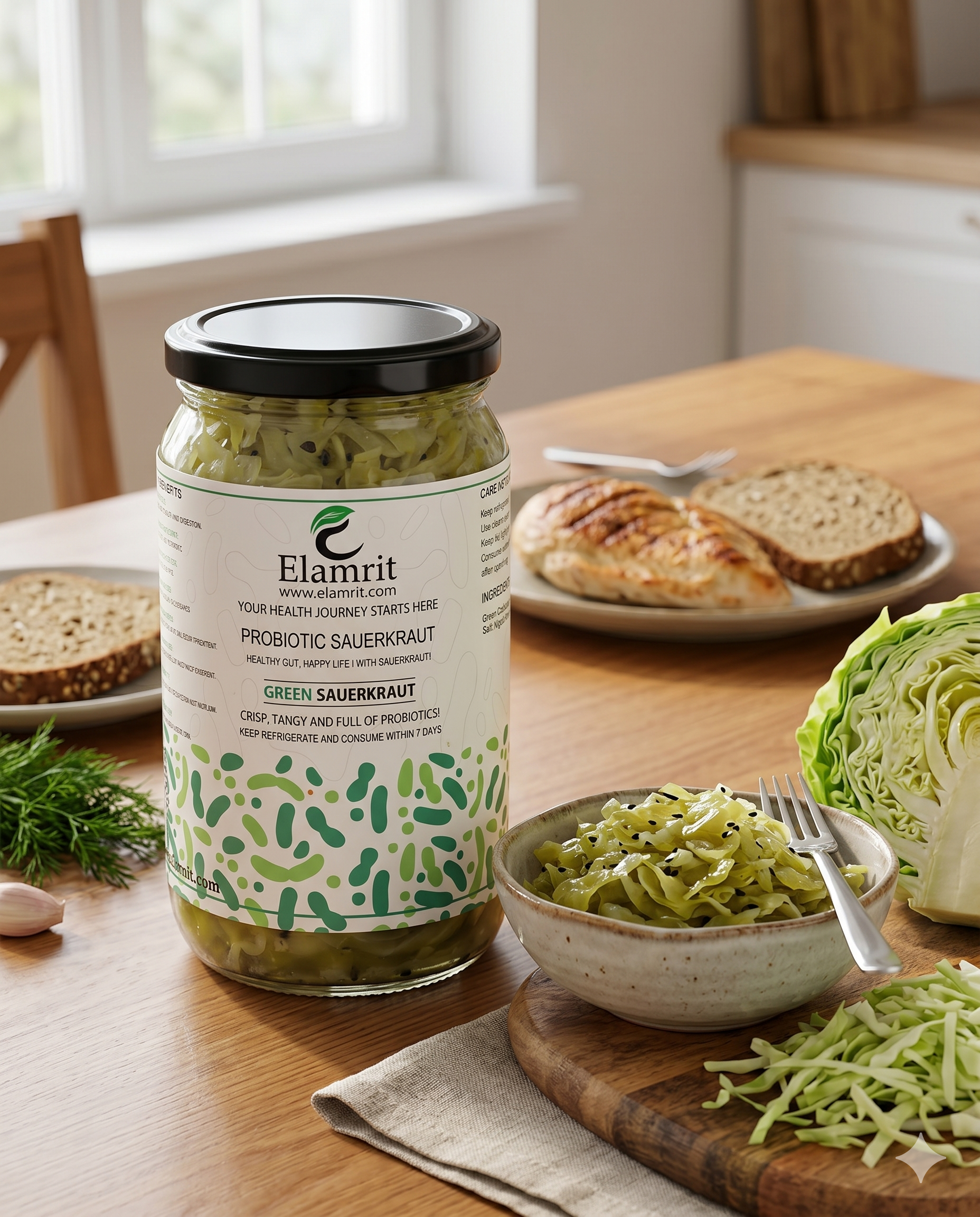 Green Sauerkraut