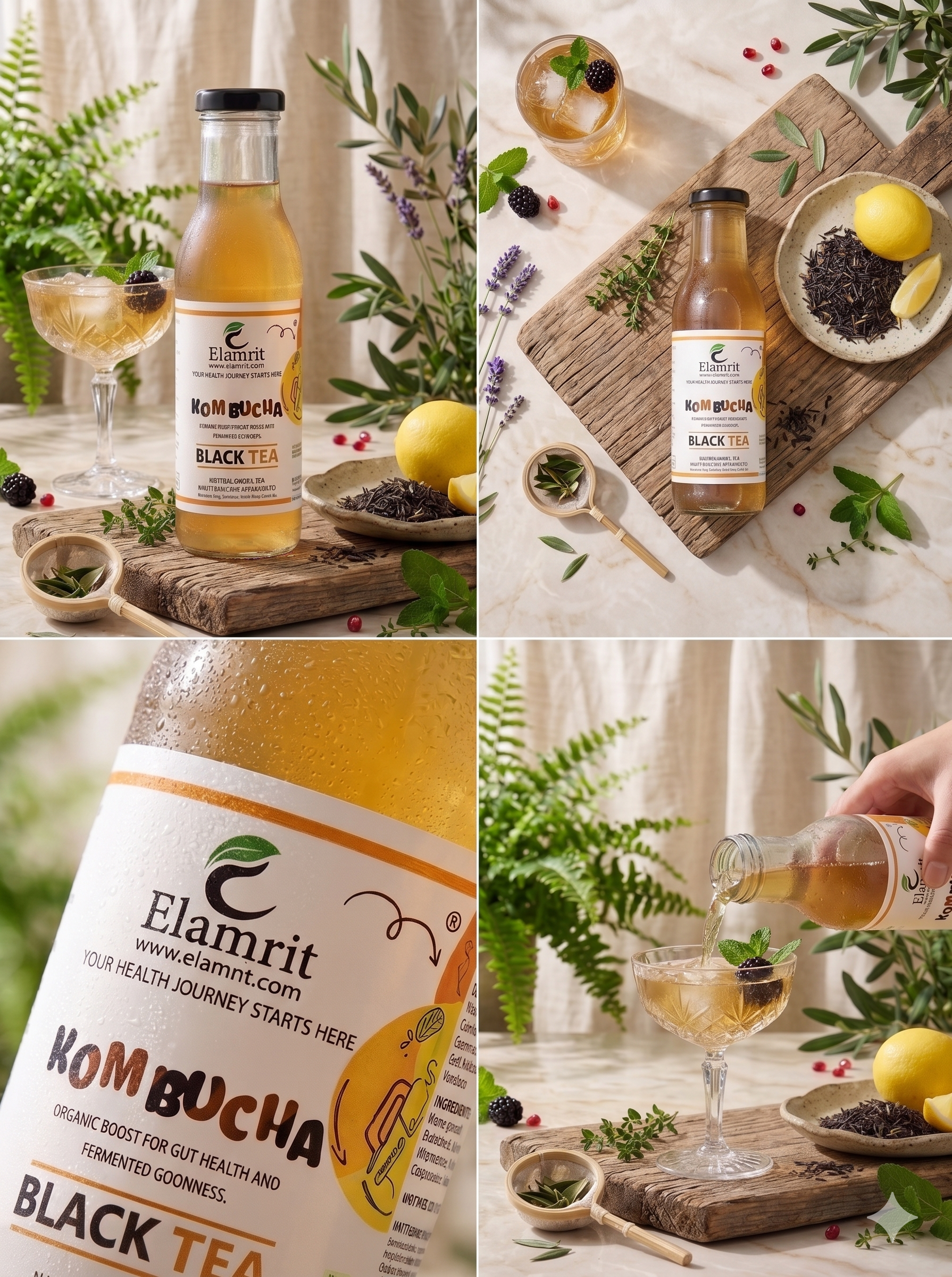 Black Tea Kombucha