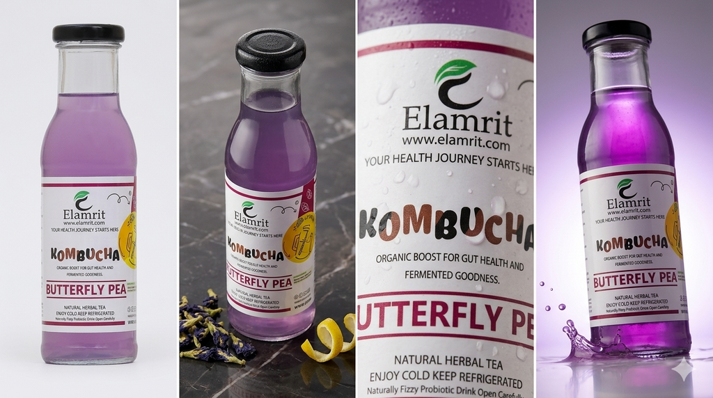 Butterfly Pea Kombucha
