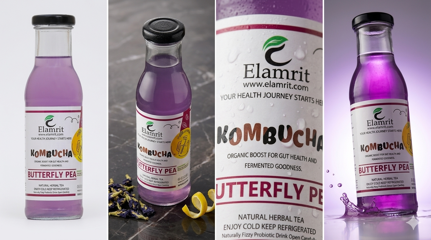 Butterfly Pea Kombucha