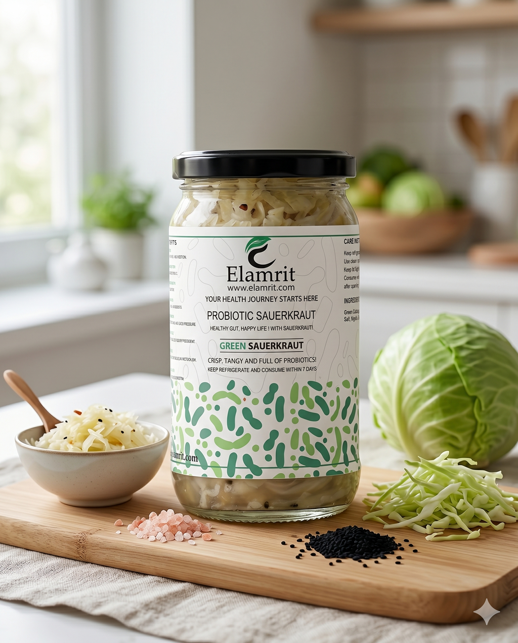 Green Sauerkraut