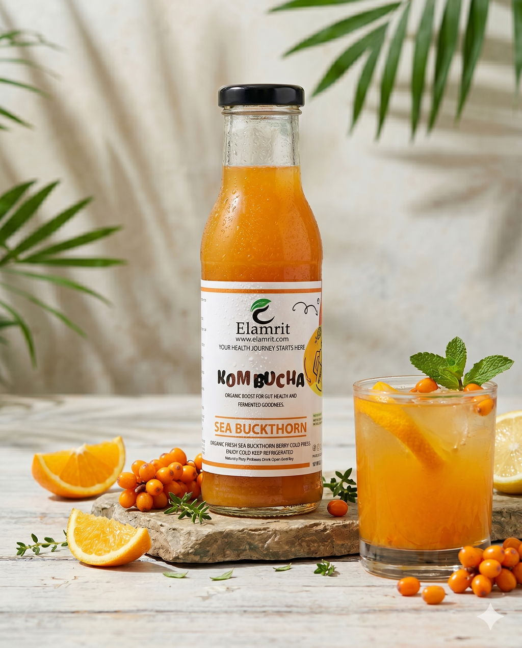 Sea Buckthorn Kombucha