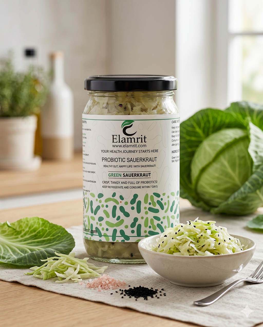 Green Sauerkraut