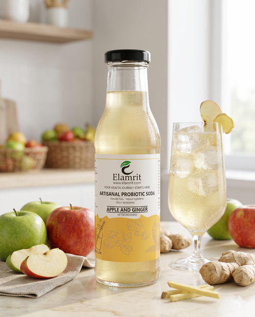 Artisanal Probiotic Soda – Apple and Ginger