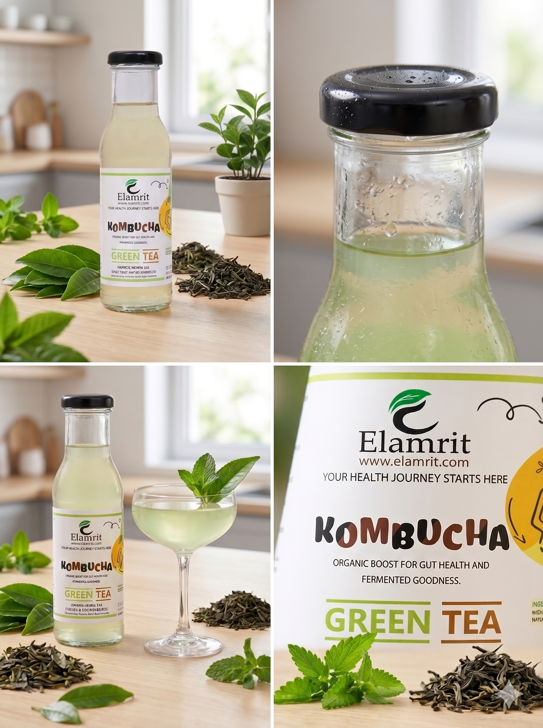 Green Tea Kombucha