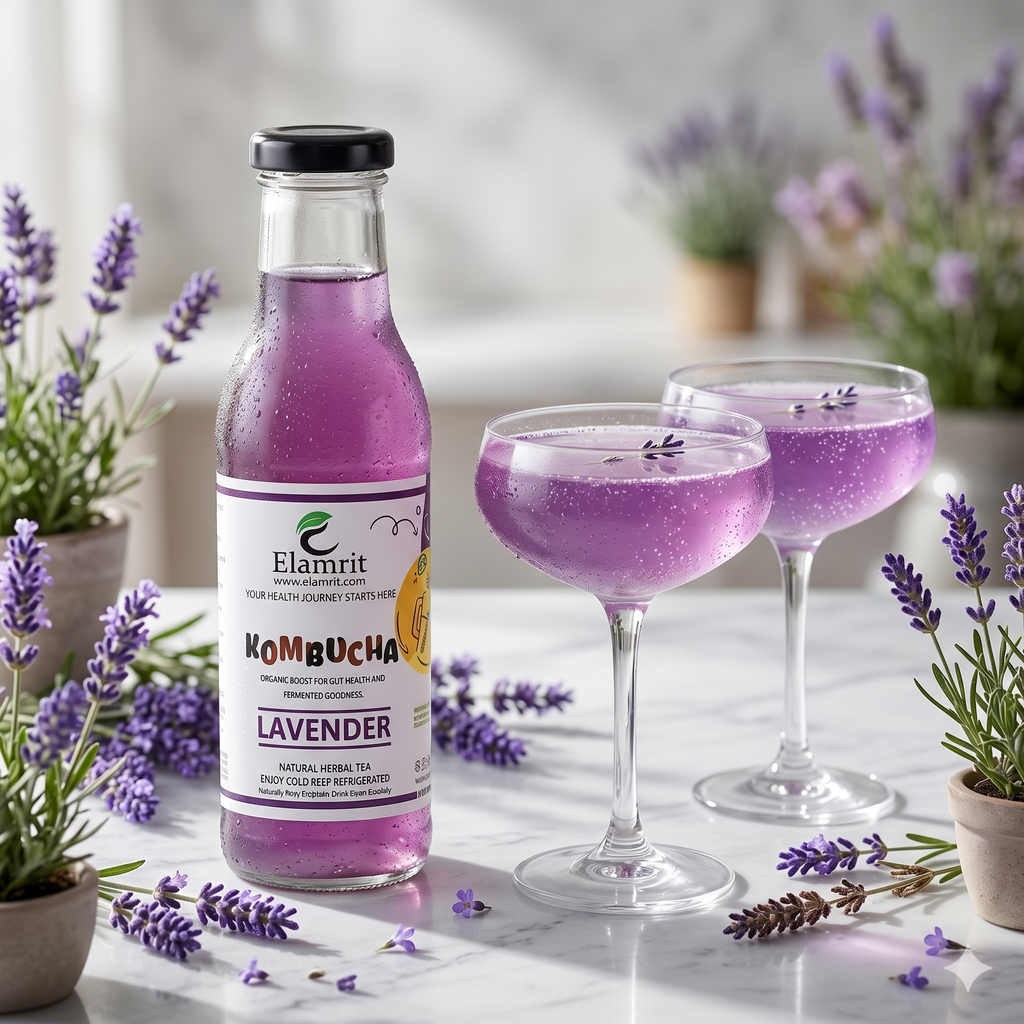 Lavender Kombucha