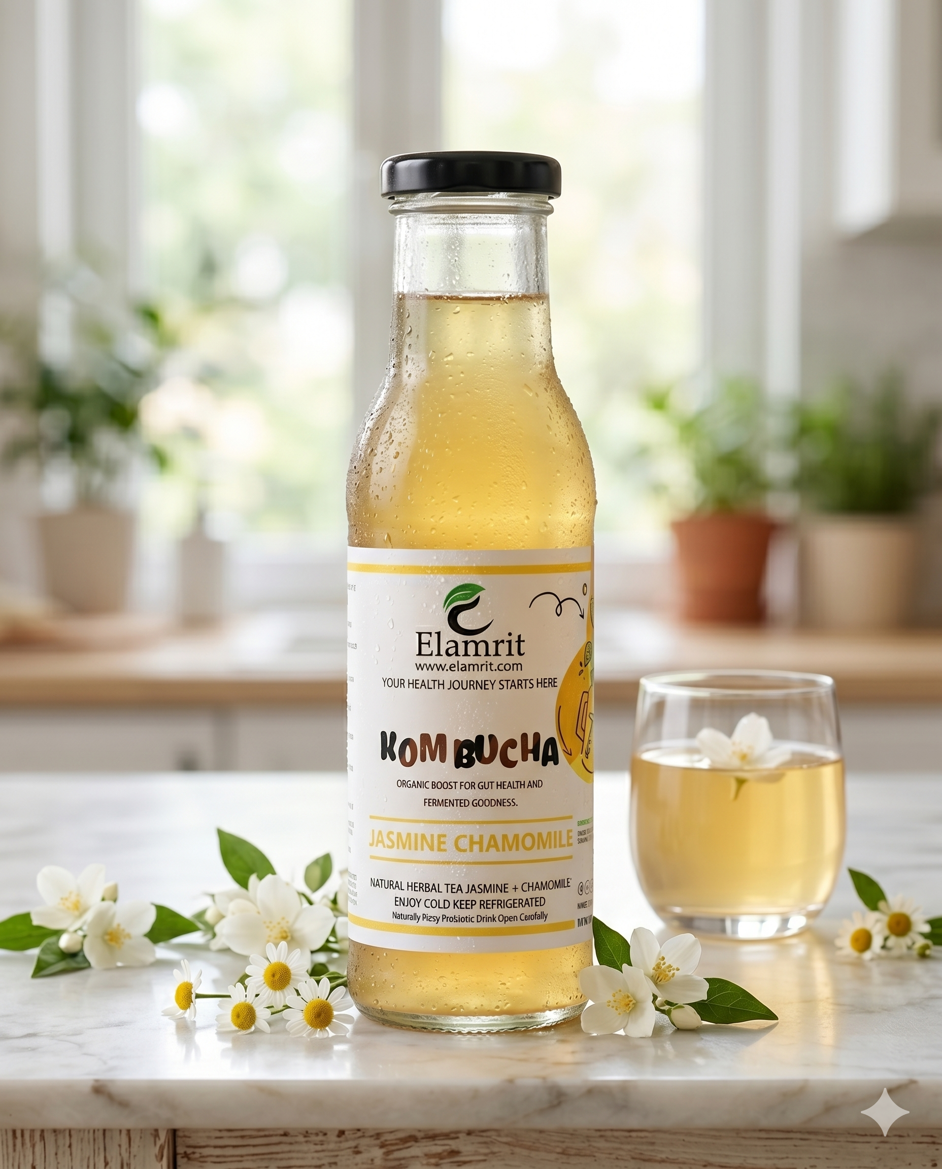 Jasmine Chamomile Kombucha