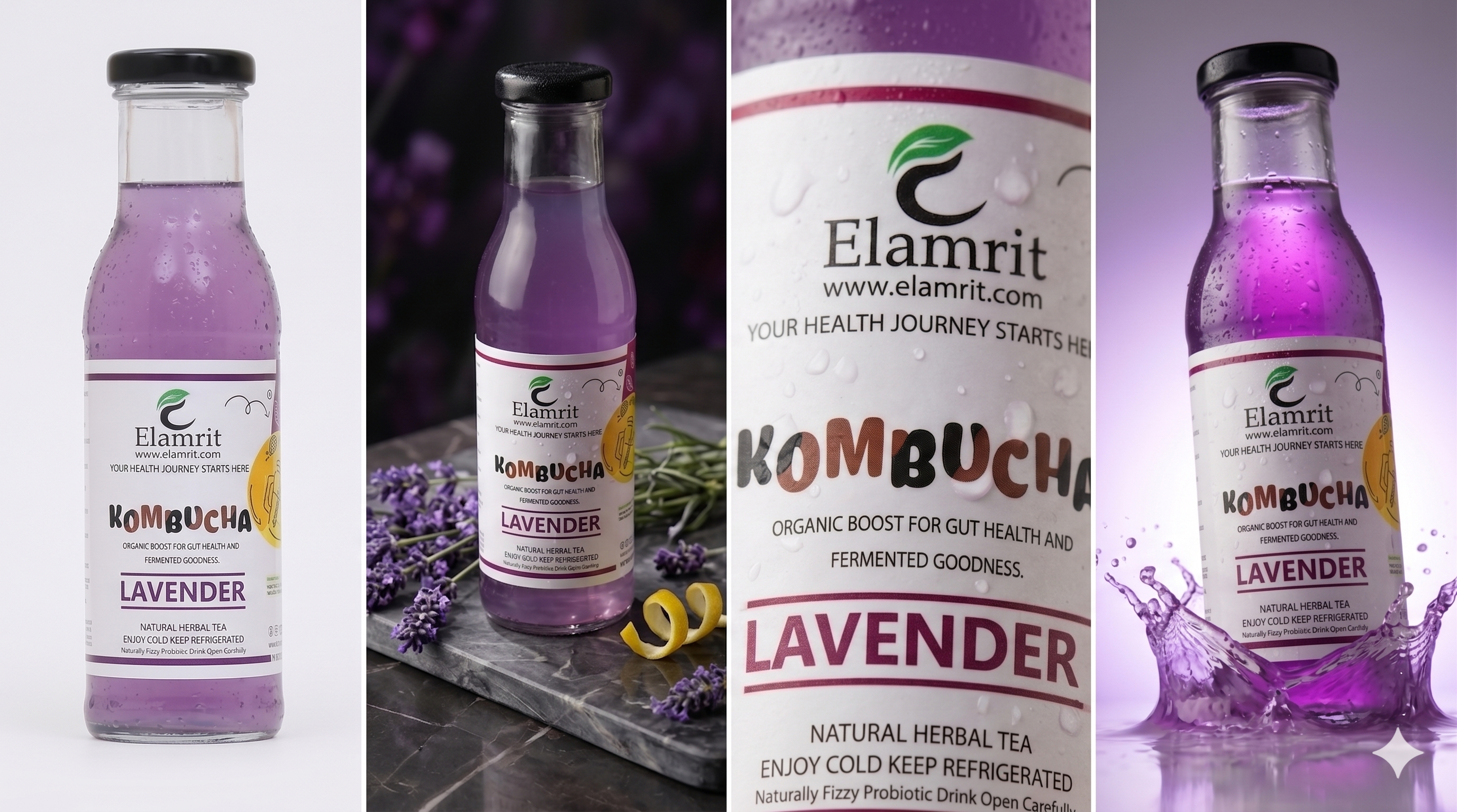 Lavender Kombucha