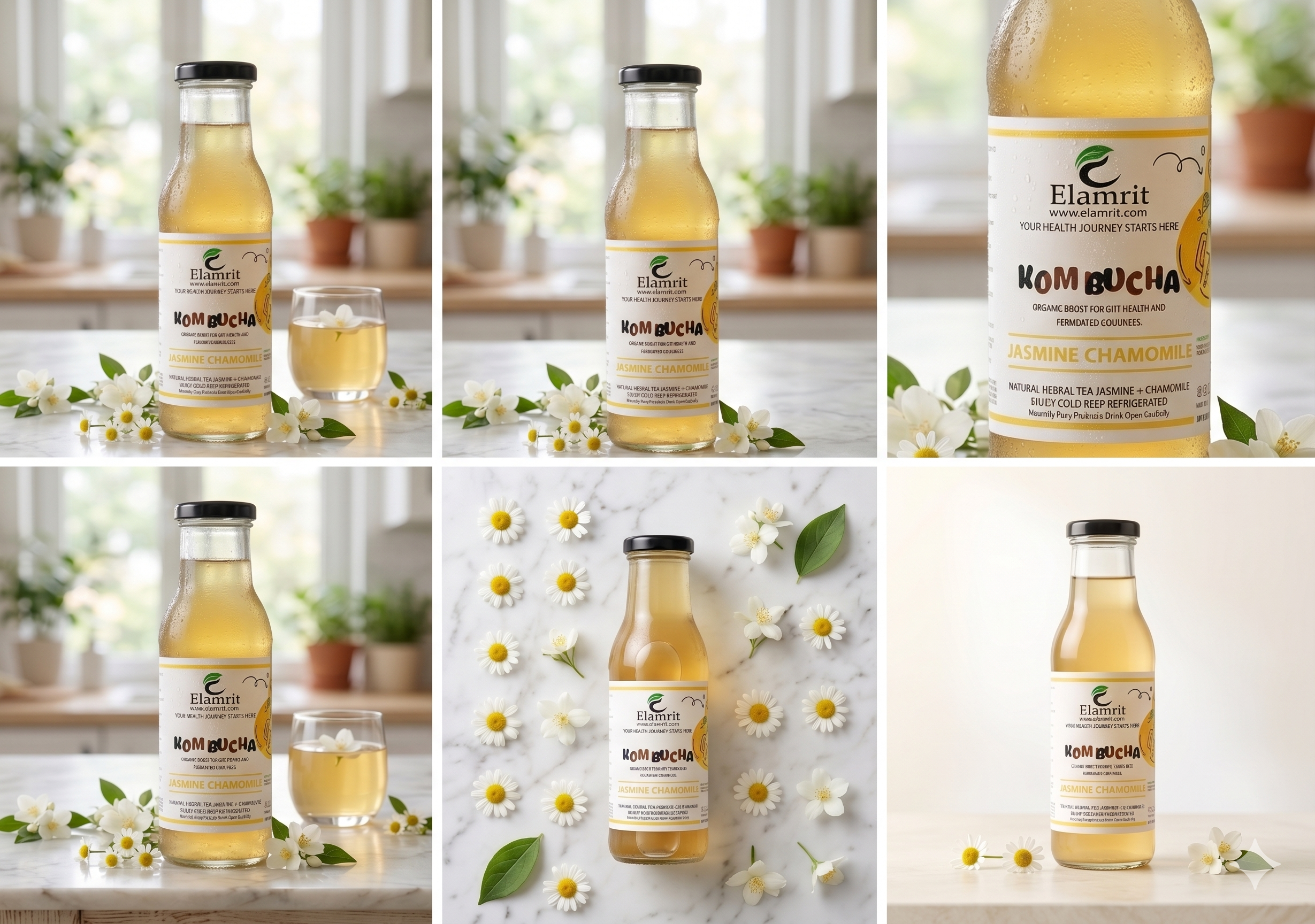 Jasmine Chamomile Kombucha