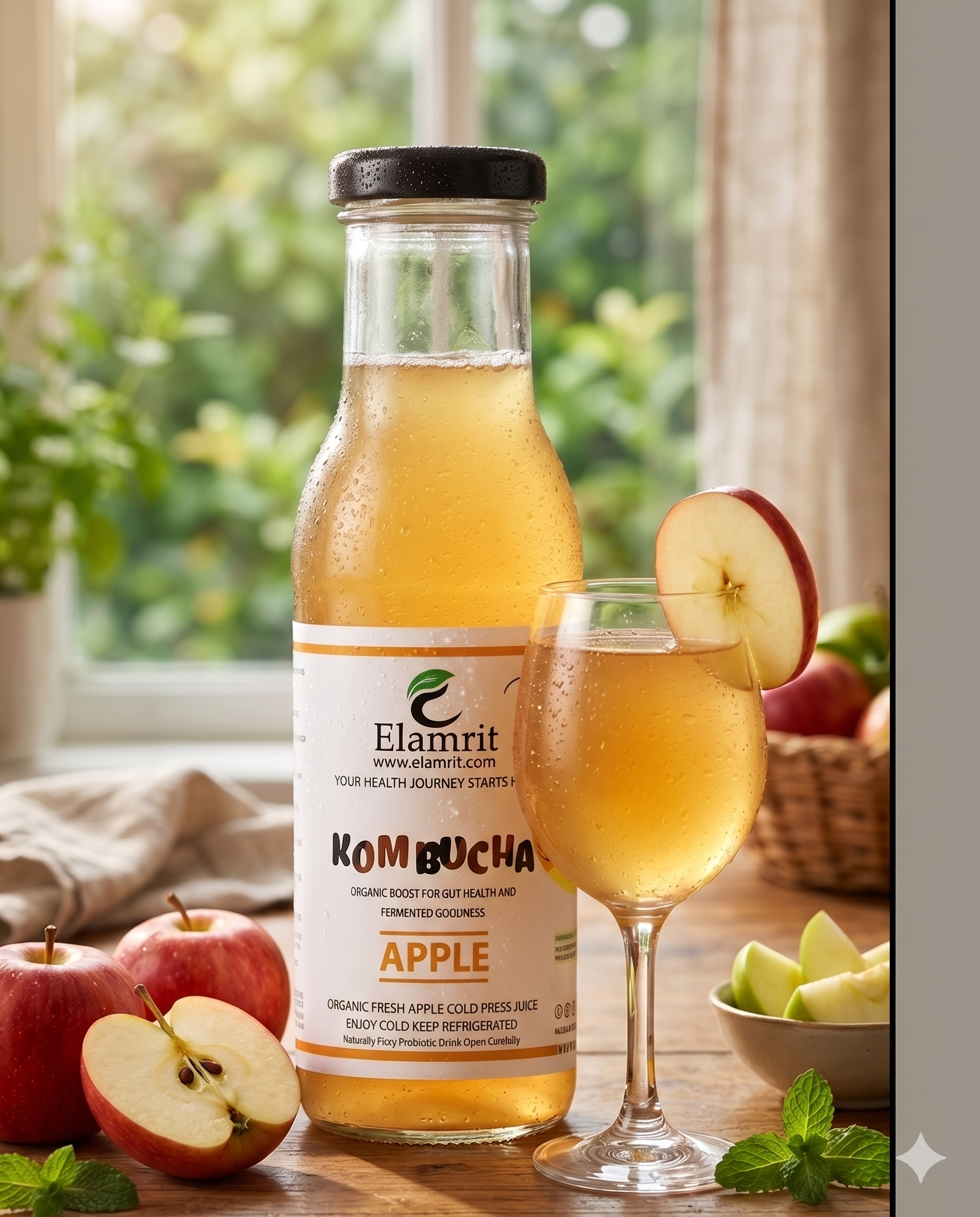 Apple Kombucha