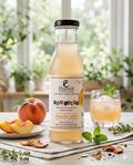 Peach Iced Kombucha