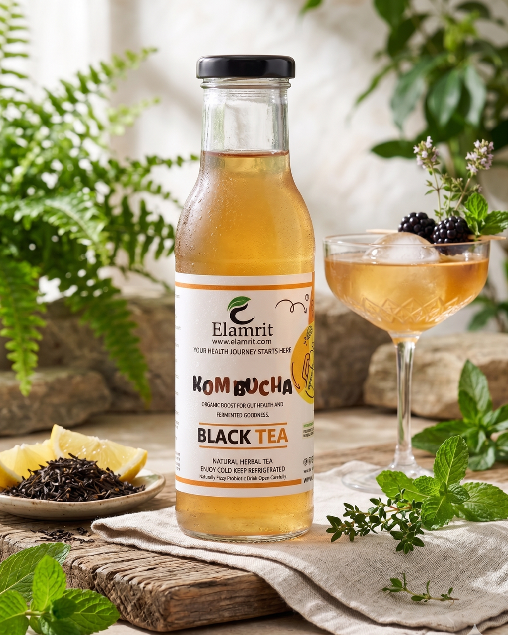 Black Tea Kombucha