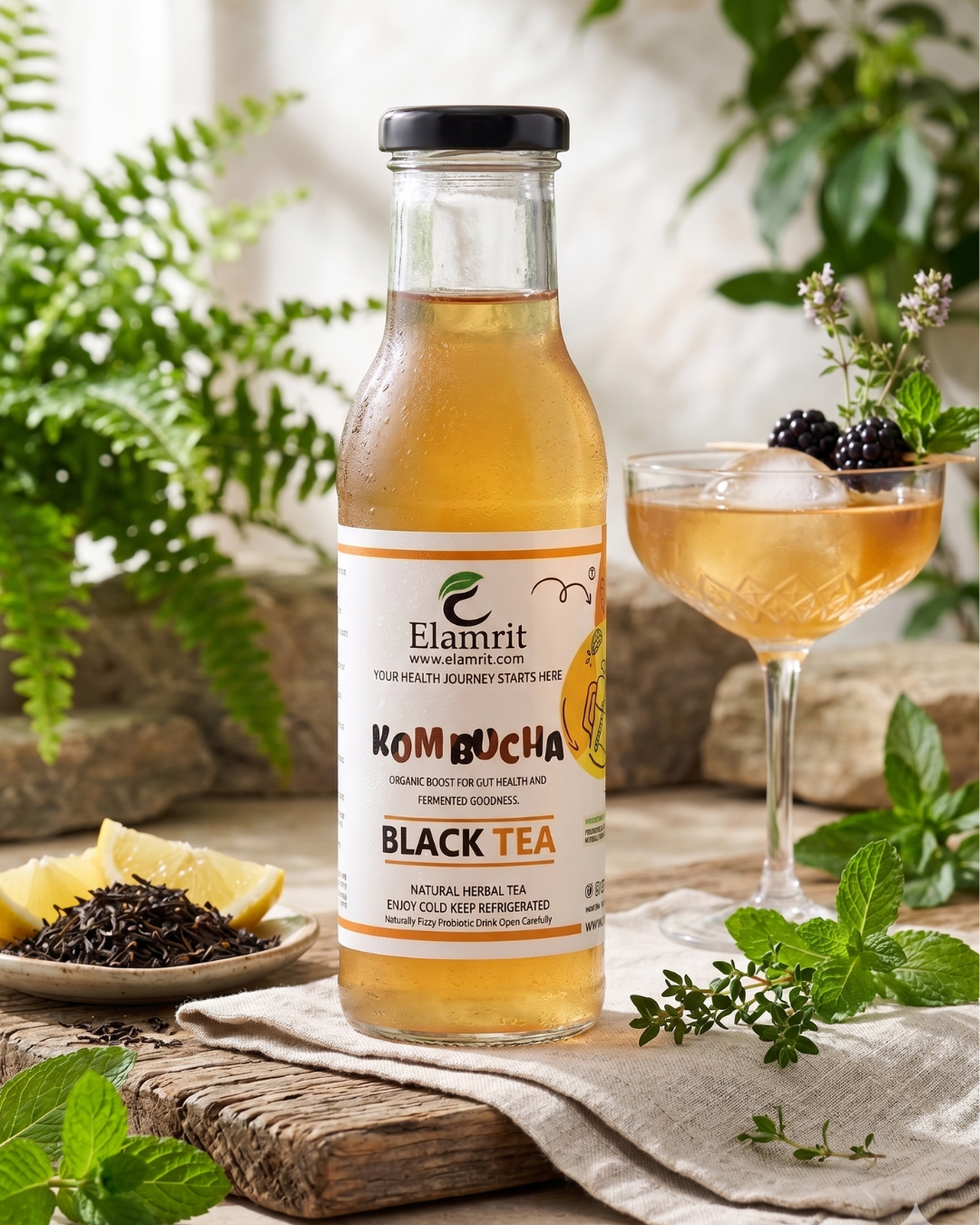 Black Tea Kombucha