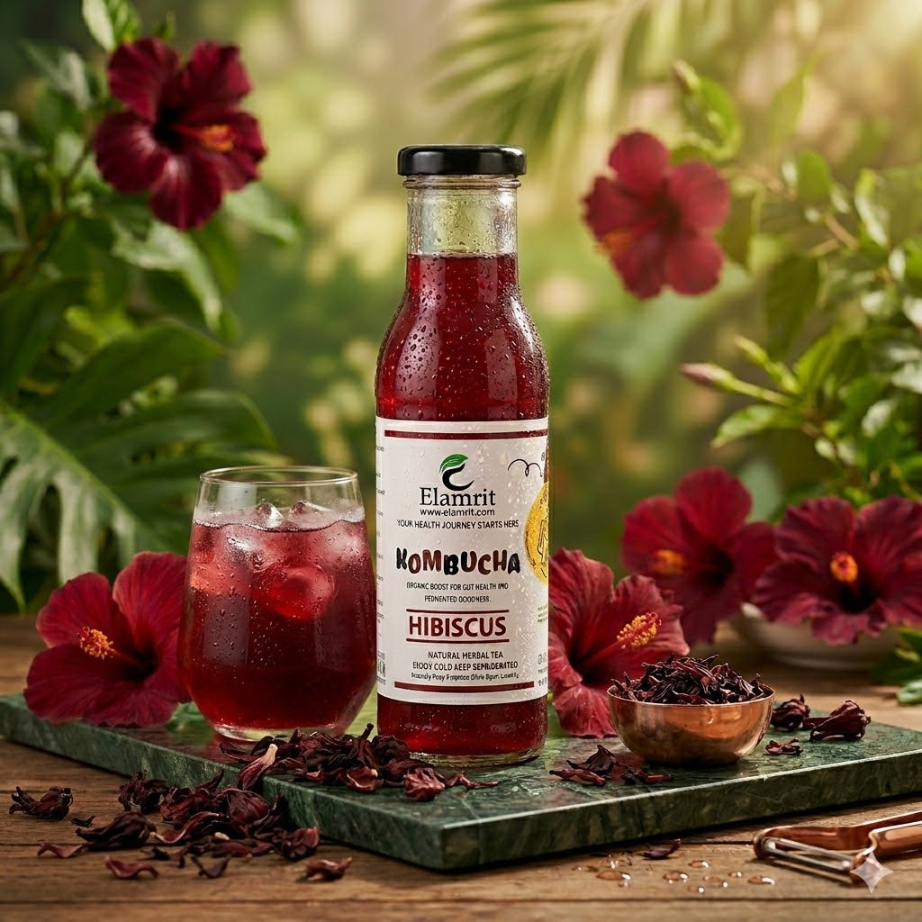 Hibiscus Kombucha