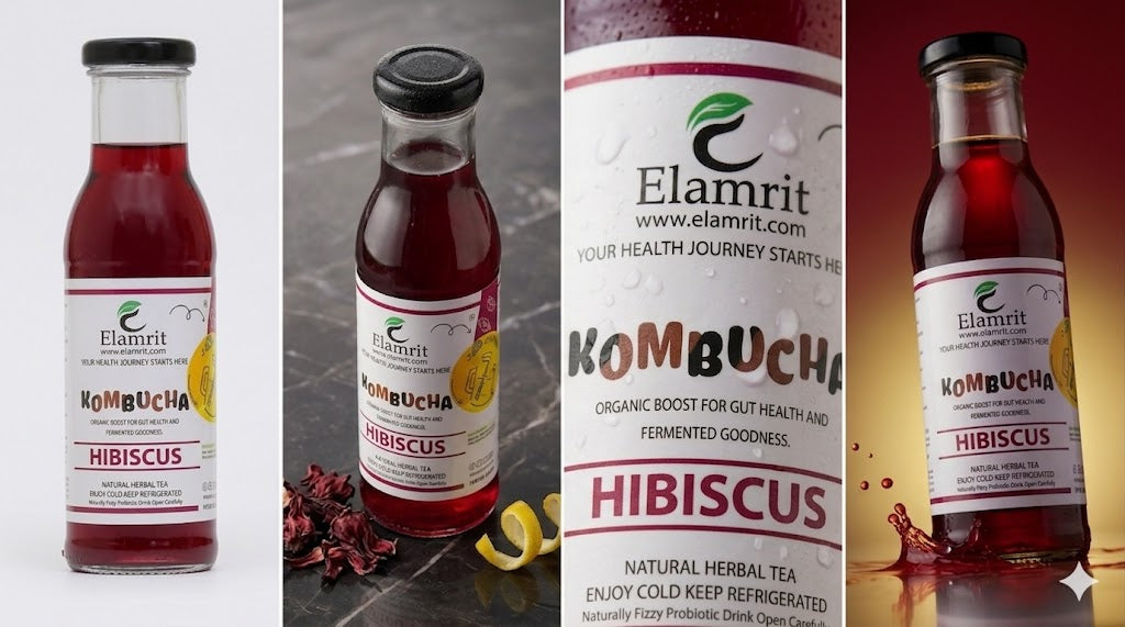 Hibiscus Kombucha