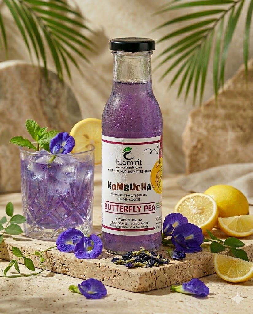 Butterfly Pea Kombucha