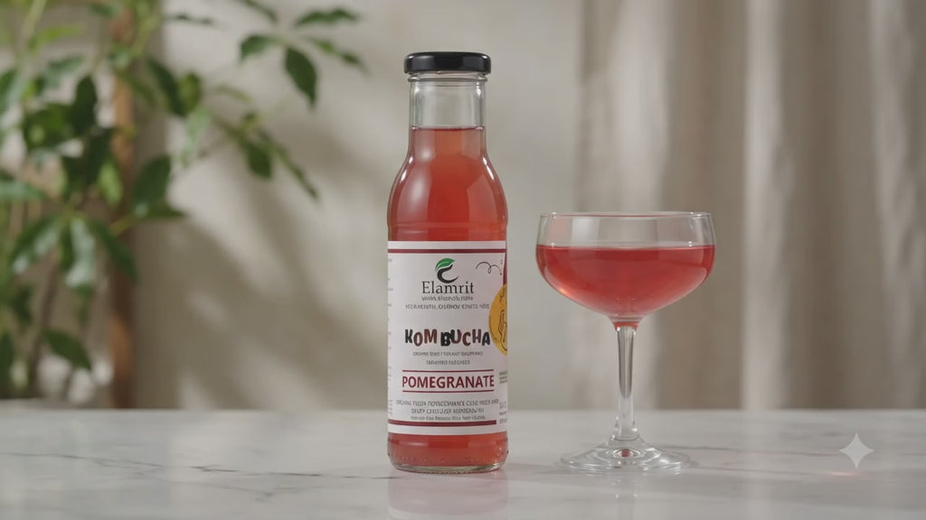 Pomegranate Kombucha